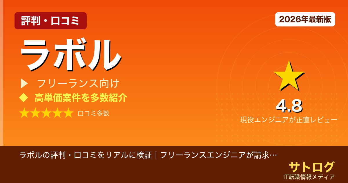【即日入金の落とし穴を回避する方法】ラボルの評判・口コミをリアルに検証｜フリーランスエンジニアが請求書ファクタリング即日現金化を使う前に知っておくこと