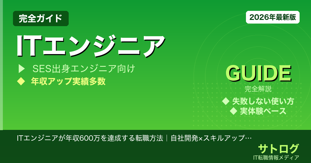 【年収600万への最短ルート】ITエンジニアが年収600万を達成する転職方法｜自社開発×スキルアップの具体的ステップ