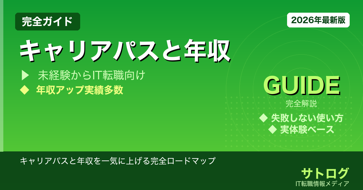 【インフラエンジニアからSRE転職】キャリアパスと年収を一気に上げる完全ロードマップ